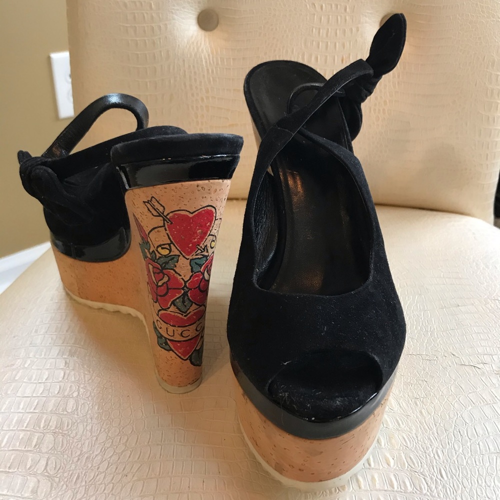 Gucci wedges